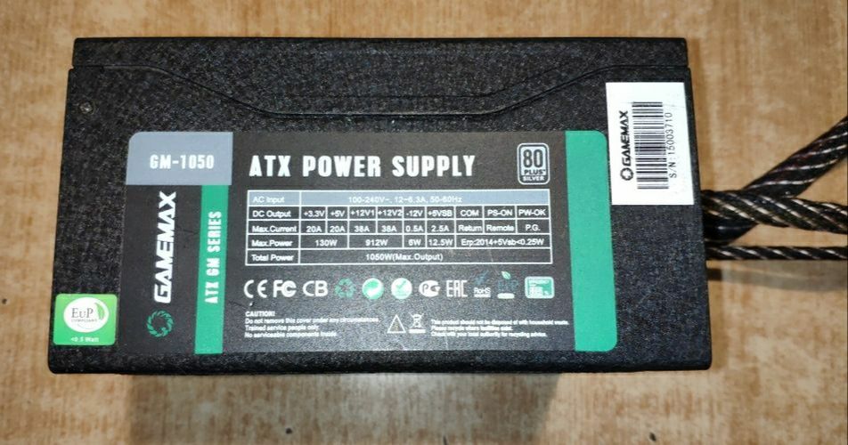 Блок живлення Gamemax 1050W (GM-1050 Modular)