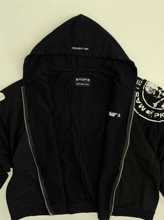 ‼️РОЗПРОДАЖ‼️ Зип худи Project GR x Mastermind opium archive зп-худи оверсайз винтаж sk8 y2k archive opium zip hoodie