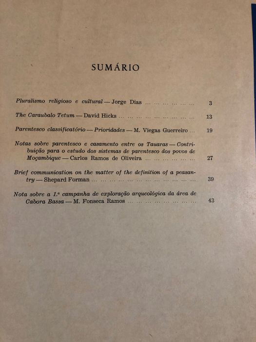 Estudo da População da Guiné (1946) / Jorge Dias-Timor-Tauaras