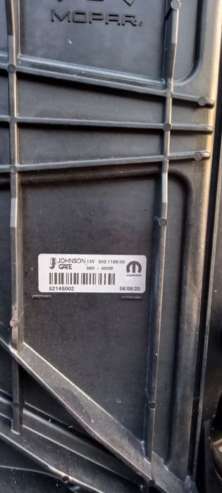 Komplet chłodnic jeep compass 2  2017-22