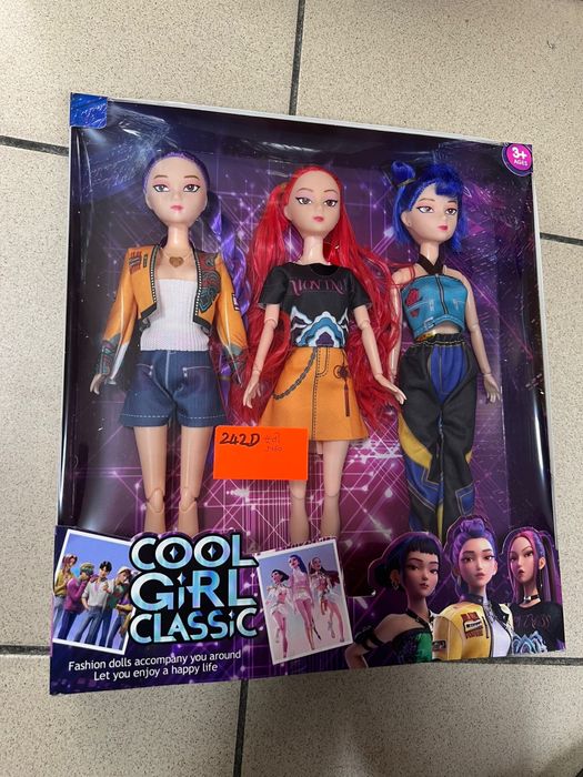 Музичні Лялькі K-pop Demon Hunters,  мисливці на демонів , Cool girl