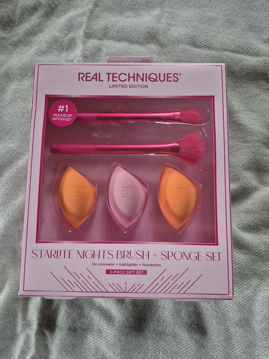 Real Techniques limited edition 5 el. Pędzle gąbeczki makijaż git set
