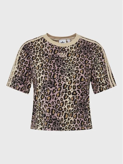 Adidas t-shirt panterka crop top