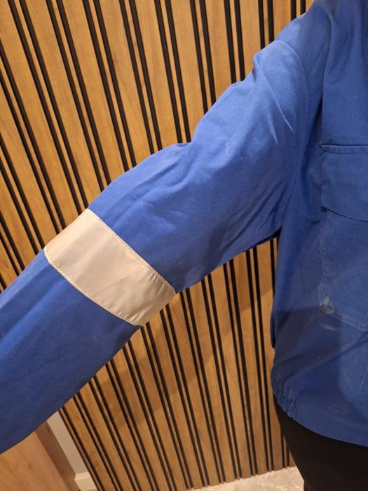 Bluza do pasa z odblaskami - Kegel-Błażusiak niebieski roz.52