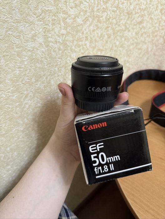 ef 50mm f 18 ii - купити об'єктиви - Ціна на OLX.ua