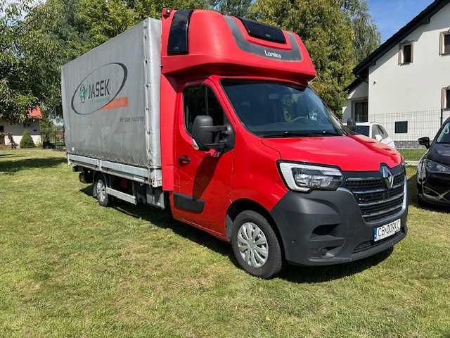 Wynajmę Renault Master plandeka 8EP z windą 750 kg na poduszkach - Przeprowadzki