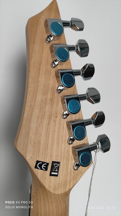 Harley Benton Superstrat bk Junior 3/4