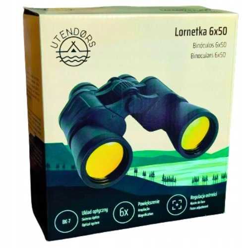 Lornetka 6x50 + Pokrowiec i smycz na szyję Utendors