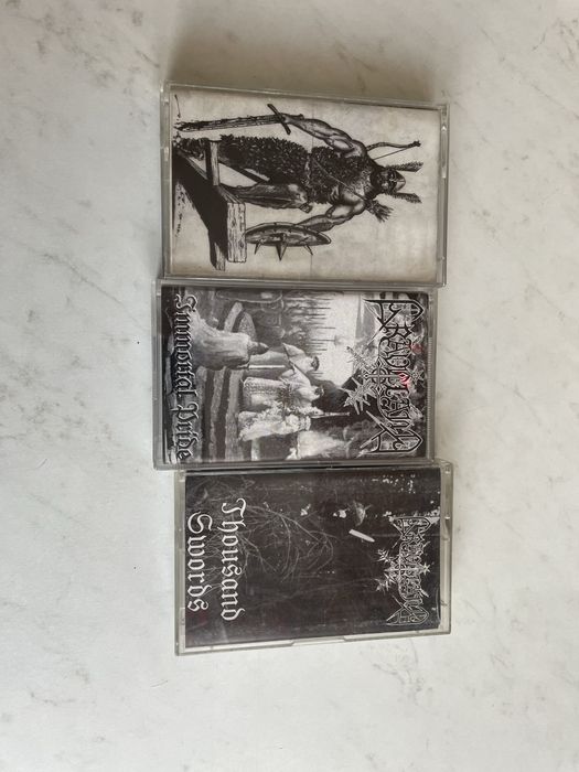 Sprzedam zestaw tasm black metal