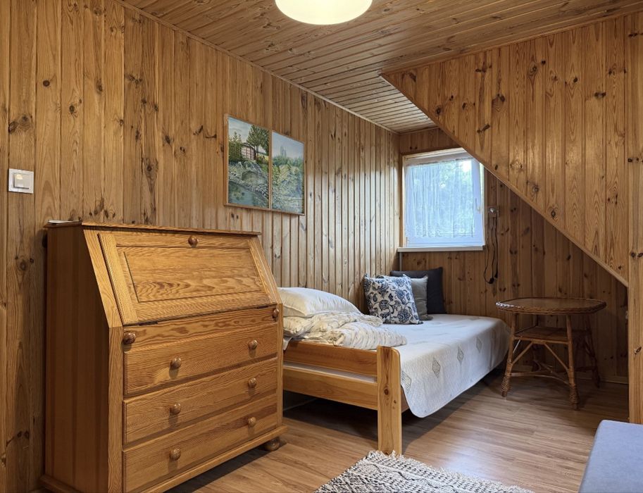 Klimatyczny domek nad morzem w lesie(Sasino)