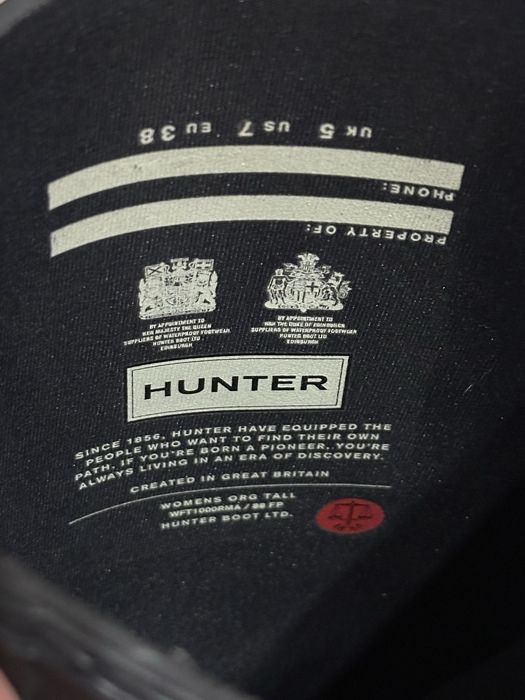 гумові чоботи hunter