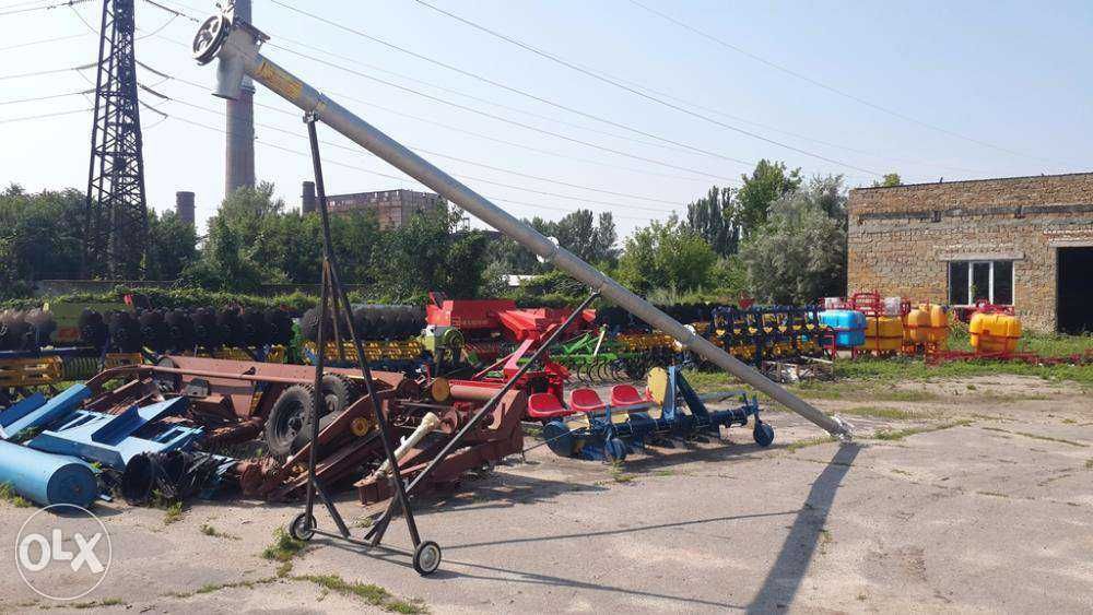 Зернопогрузчик шнек Kul-Met 8,0 м 105 - 125 - 150д(2.2 - 4 кВТ) 380