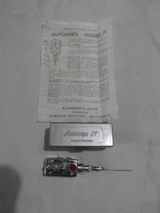 Aparelho Autoknps- Modell  iv