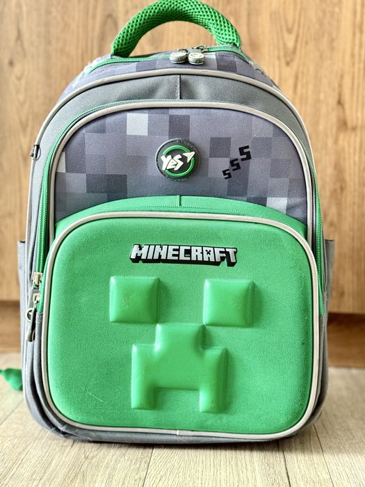 Рюкзак шкільний напівкаркасний Minecraft S-91