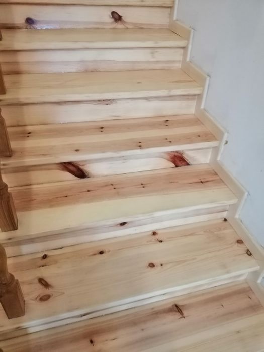 Cyklinowanie Bezpyłowe podłóg schodów