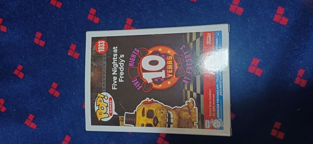 Колекційна фігурка Funko Pop Five Nights at Freddy's 10 Years 1033