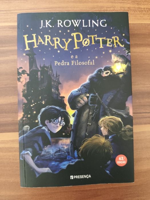 Livro Harry Potter e a Pedra Filosofal - J.K. Rowling