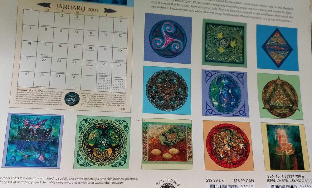 Calendários - africanos, celtas, gatos, buddha, animais, Hello Kitty
