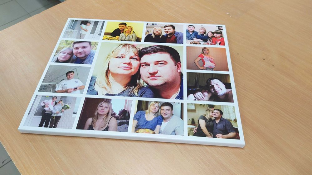 Картина Фото на полотні холсті друк портрета, Дрім Арт, Поп Арт, Колаж