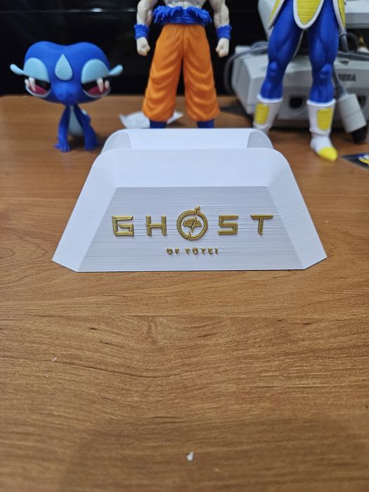 Suporte de Comando PS5 Ghost of Yōtei Impressão 3D Várias Cores