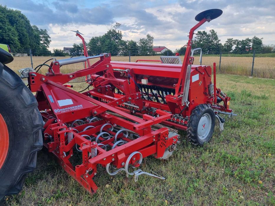 Agregat uprawowo-siewny Kongskilde siewnik i brona zespolona 3m komput