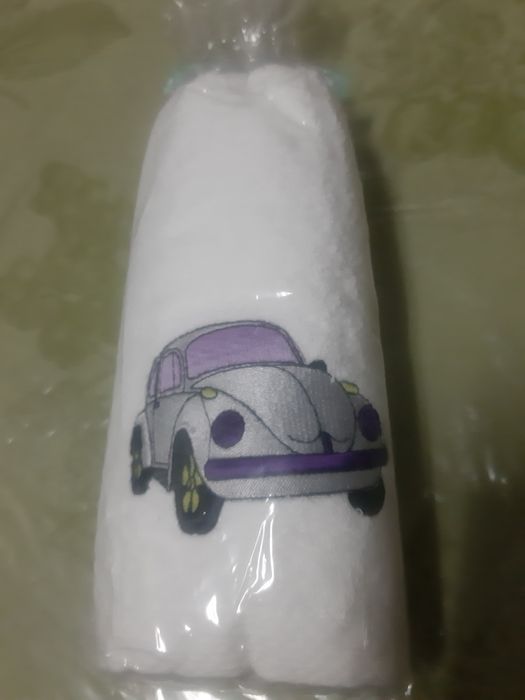 Toalha caroxa infantil 50×100