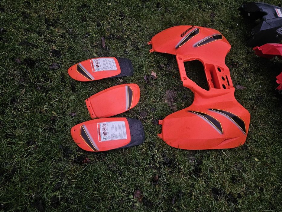 Bombardier DS 650 DS650 Can-am plastik owiewka plastics bak błotnik