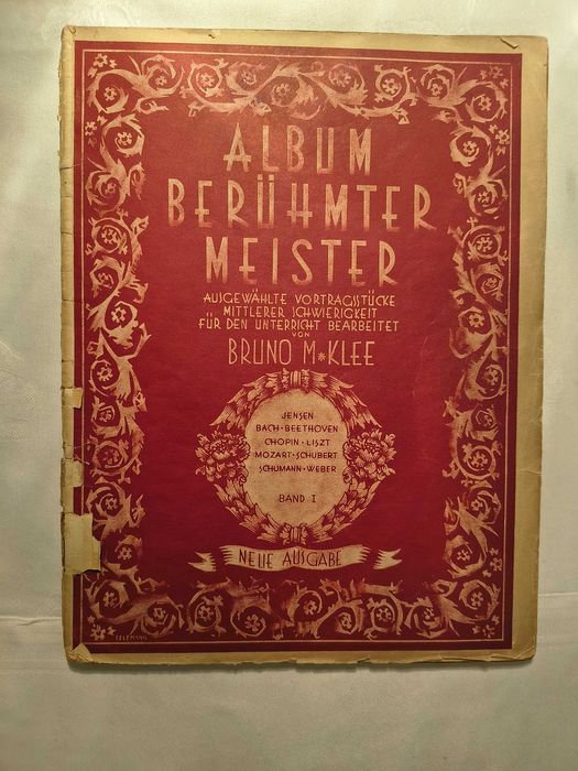 Książka Album Berumte Meister -nuty