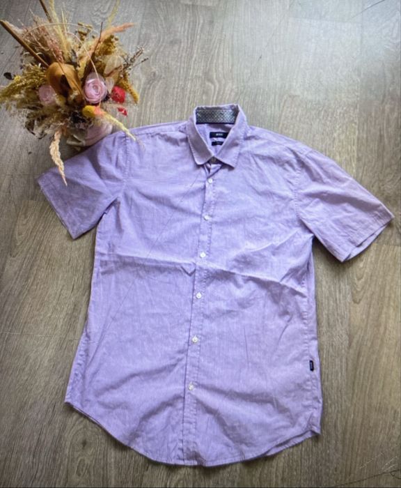 Hugo Boss meska koszula z krutkimi rekawami