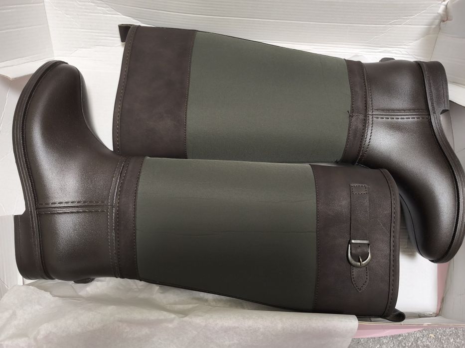 Чоботи, гумаки верх шкіра 36