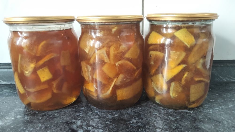 Варення з лімону та імбирю.Варенье из лимона и имбиря.