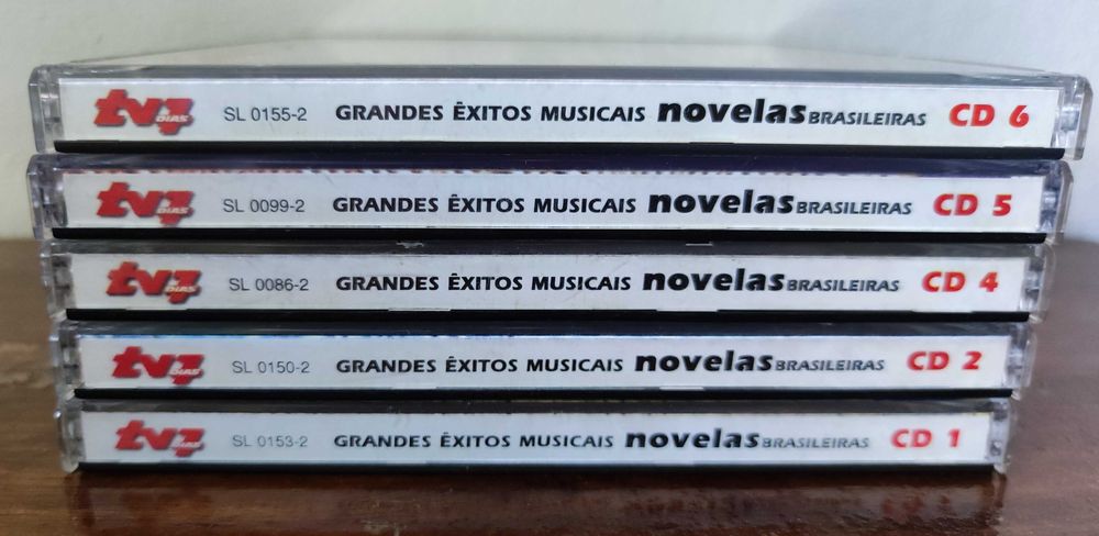 Colecção CD's Novelas Brasileiras TV7 Dias