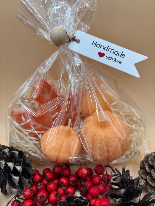 Jesienny mix świec sojowych