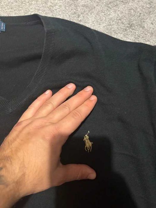 Sweter Ralph Lauren vintage basic drill rap swag drip streetwear