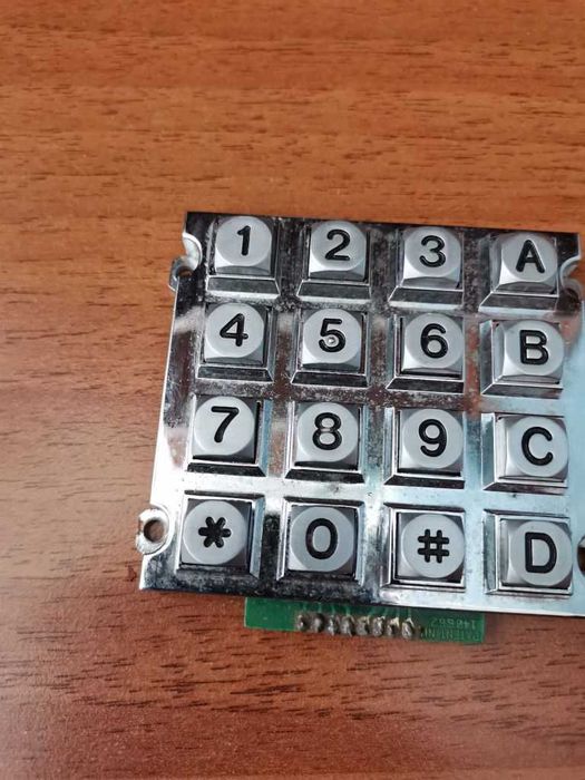 Клавиатура Accord AK-1607-N-SSB-WP-MM клавиатура металлическая 4x4
