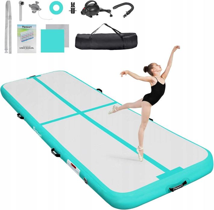 Ścieżka akrobatyczna 400x100x10cm Nadmuchiwana Mata FBSPORT AirTrack 4m
