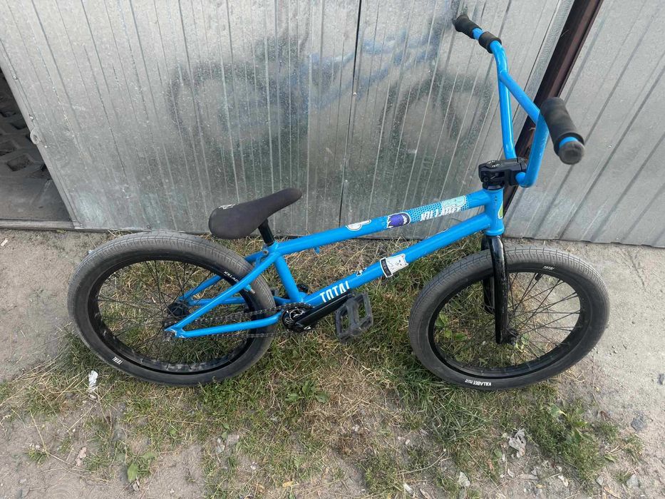 Rower bmx niebieski