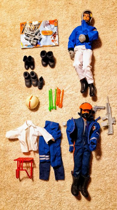 Bonecos Action Man anos 90 e Acessórios