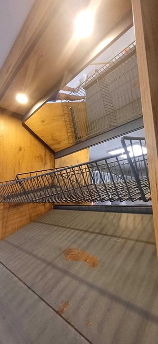 Regał na warzywa .podswietlany z lustrem, regulacja wys. Półek,POLECAM