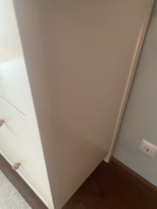 Comoda Ikea Hemnes lacado branco