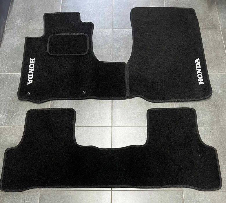 Ворсові коврики для Хонда\ Honda ENS1\ CR-V\ HRV\ Accord\ Civic\поліки