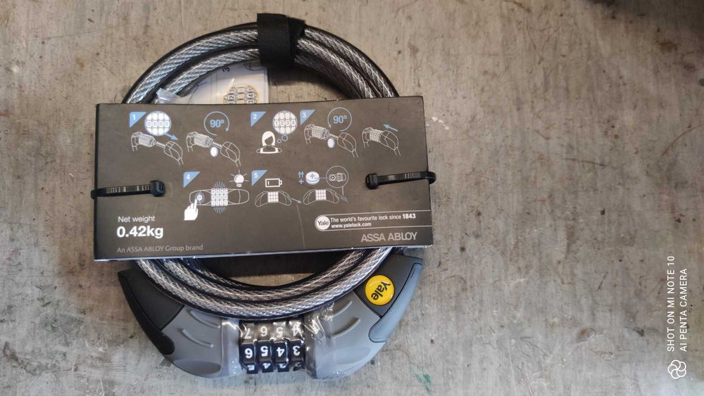 Cadeado YALE com codigo segurança