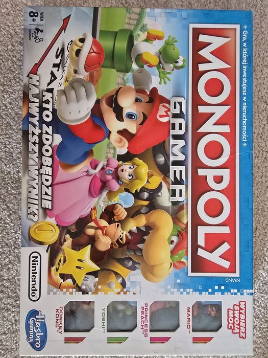Gra planszowa Monopoly Gamer Mario