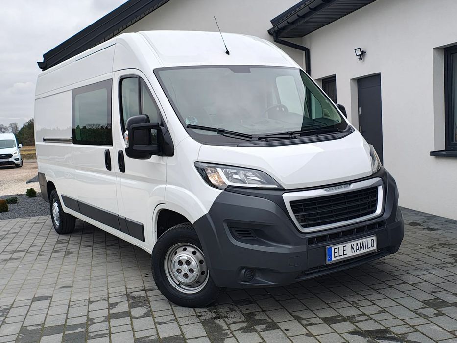 Peugeot Boxer  Ładny Boxer 163 Km L2 H2 Hak Klima Serwis