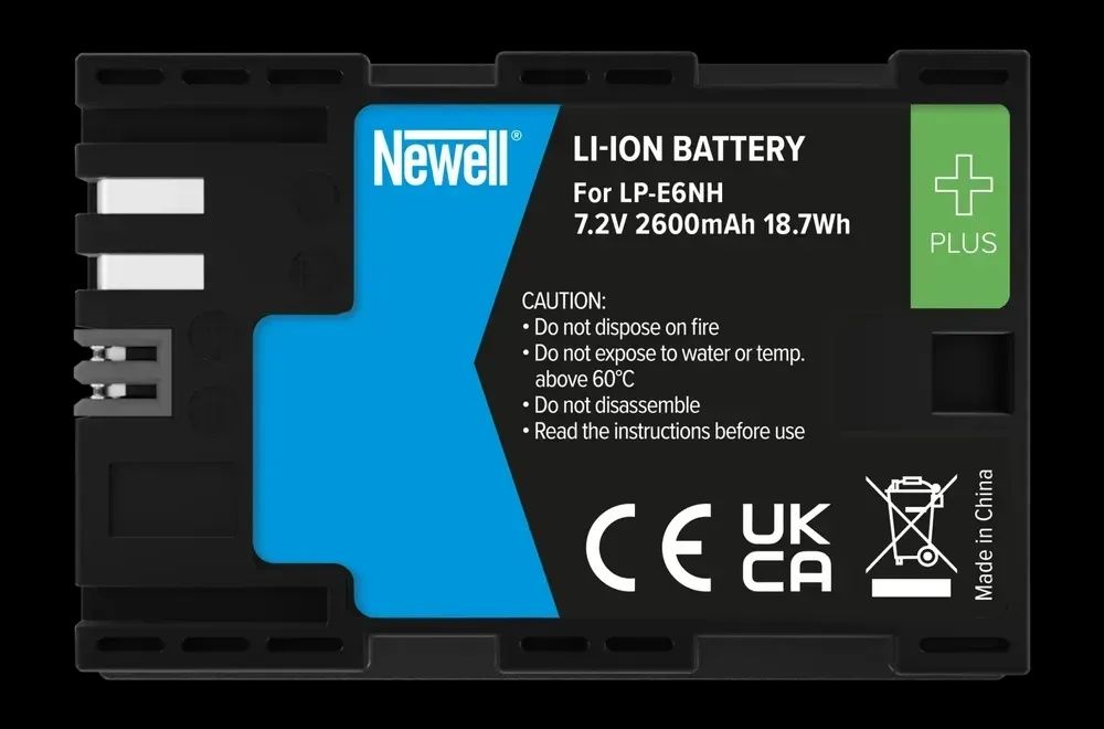 Батарея Newell LP-E6NH для Canon 6D/6DII/R/R5/R6/R6II. Гар.24міс.