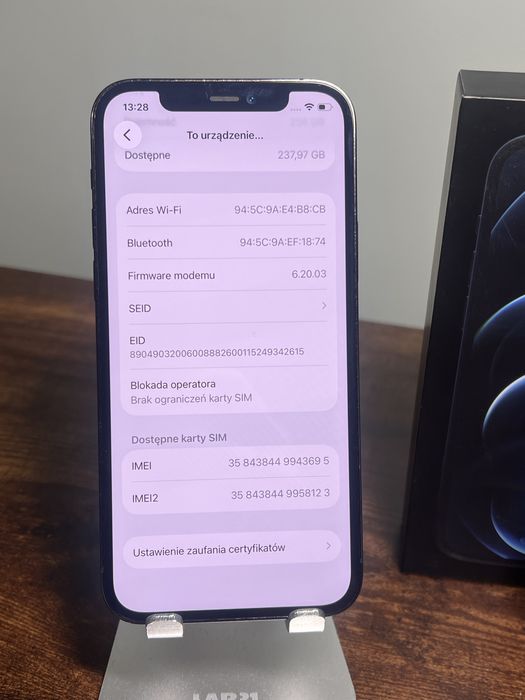 iPhone 12 Pro 256GB 100%