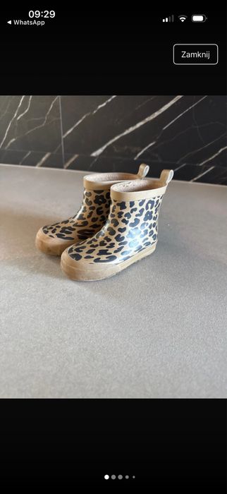 Kalosze 23 h&m panterka