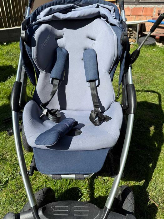 Wózek Maxi Cosi Mura 3 w 1 + baza do samochodu Familifix