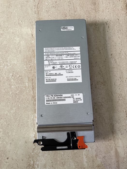 IBM 43W4404 Bladecenter S Cisco Catalyst Moduli Switch 3012 43W4401