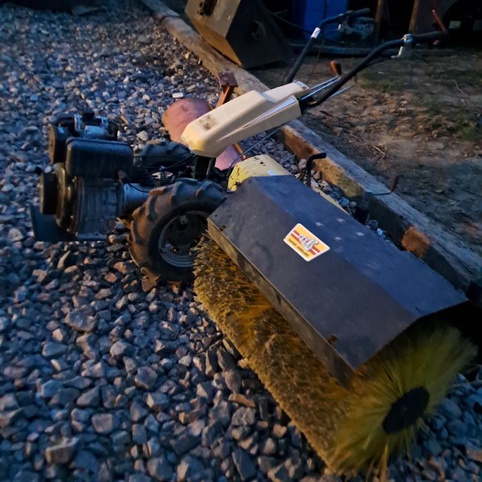 Traktorek jednoosiowy z osprzętem diesel pro trac Texas